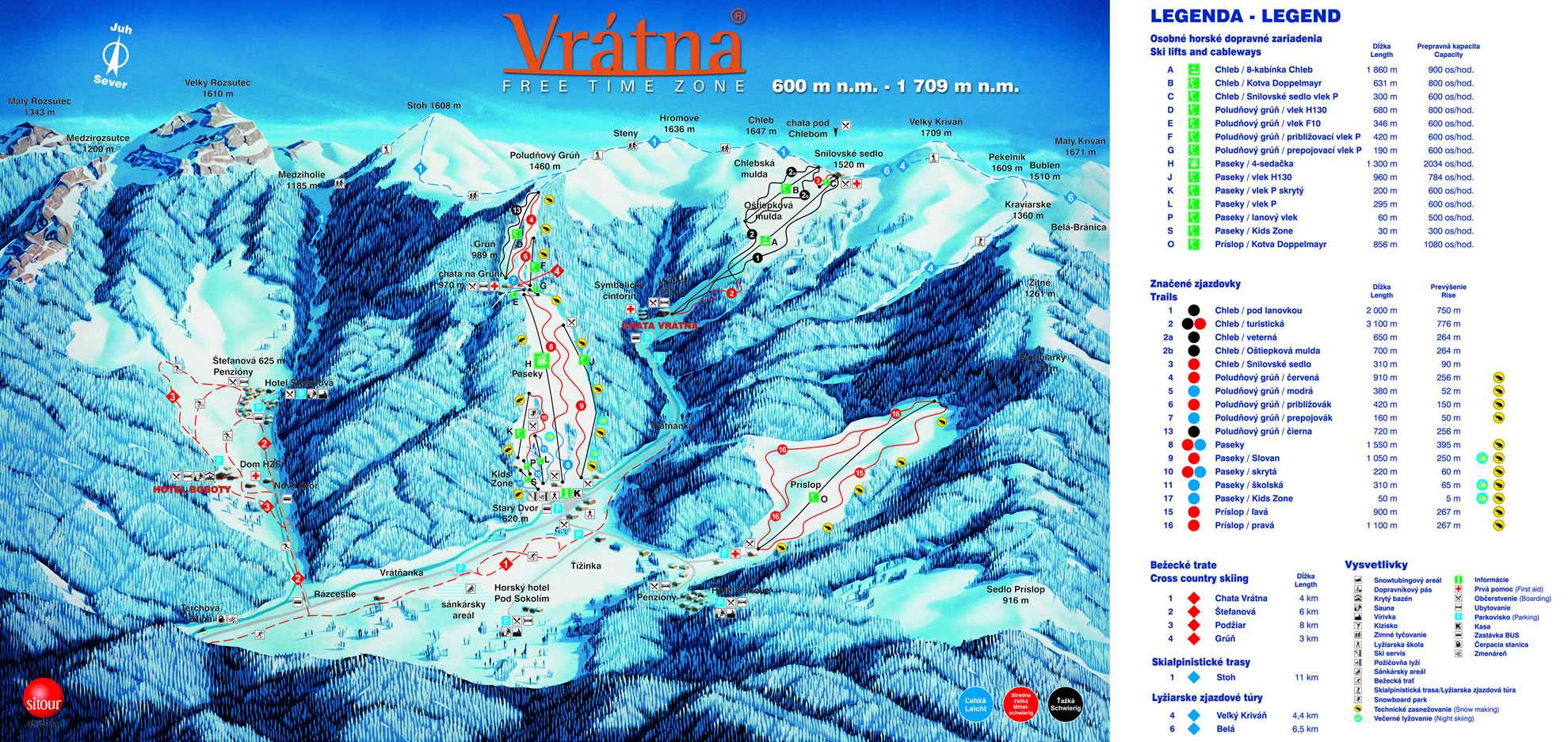 lyžiarske stredisko Vrátna Dolina - Vrátna Free Time Zone